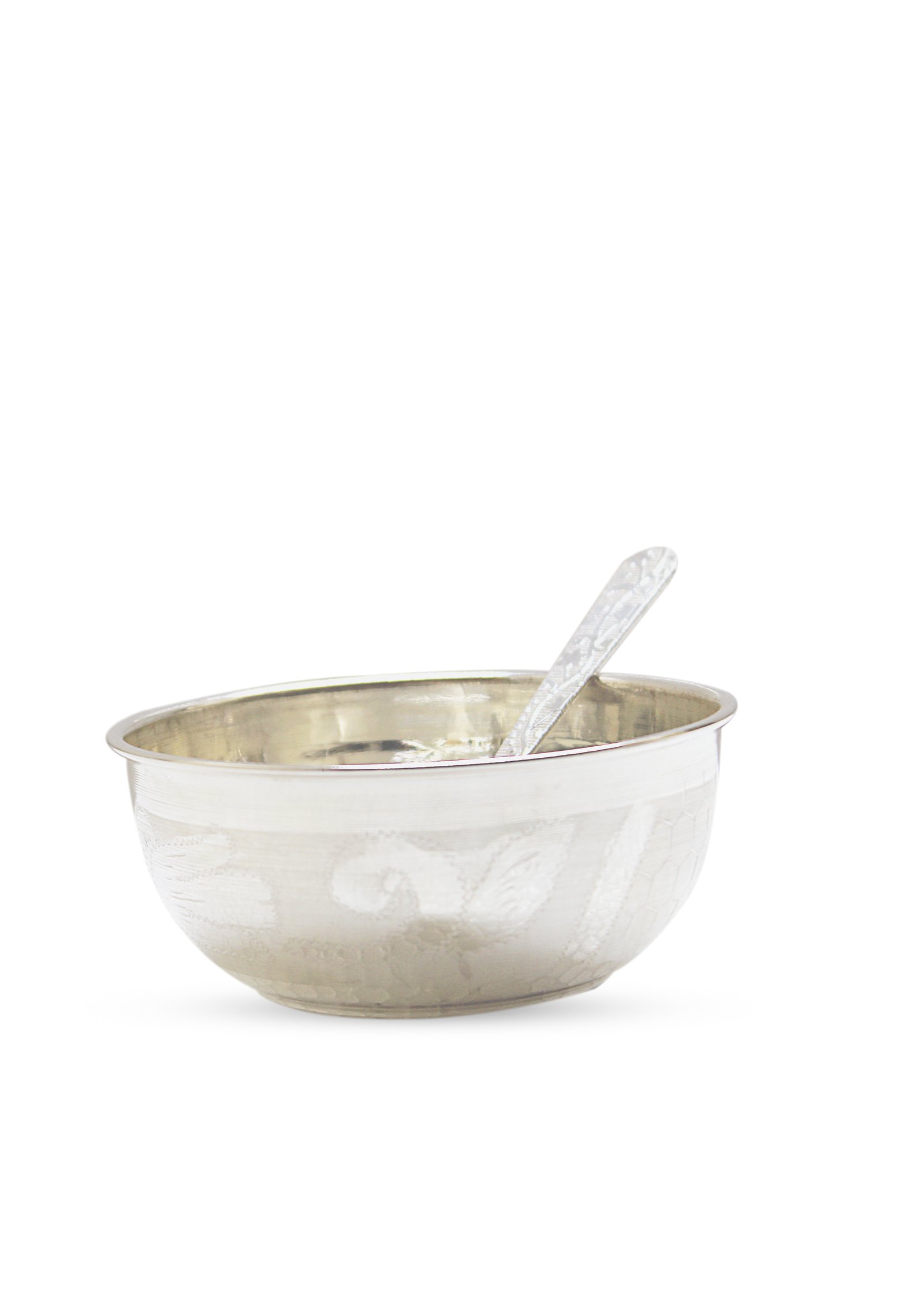 Silver  Bowl & Spoon